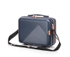 Kate Hill 4-Piece Hardcase Spinner Luggage/Suitcase Set - Navy