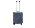 Kate Hill 4-Piece Hardcase Spinner Luggage/Suitcase Set - Navy