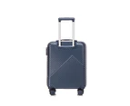 Kate Hill 4-Piece Hardcase Spinner Luggage/Suitcase Set - Navy