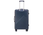 Kate Hill 4-Piece Hardcase Spinner Luggage/Suitcase Set - Navy