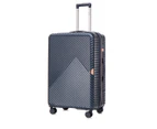 Kate Hill 4-Piece Hardcase Spinner Luggage/Suitcase Set - Navy