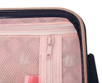 Kate Hill 4-Piece Hardcase Spinner Luggage/Suitcase Set - Navy