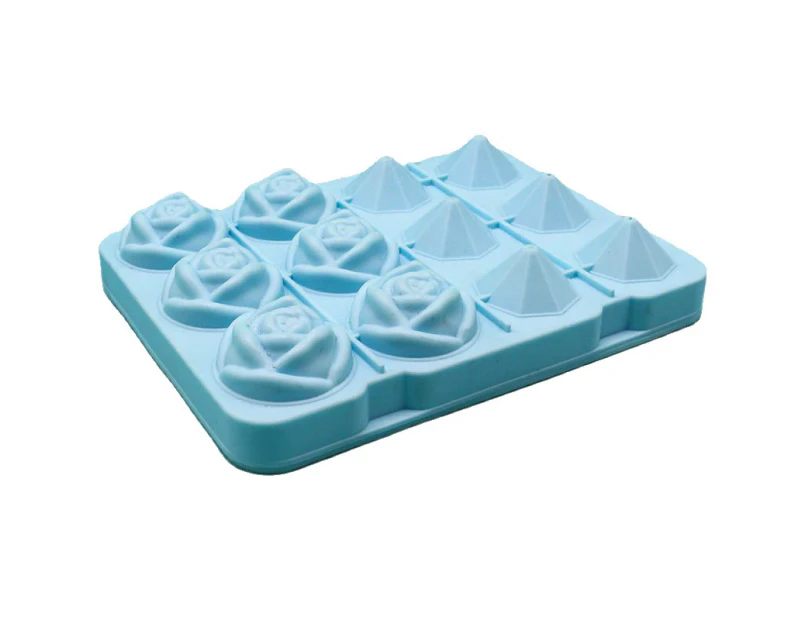 Diamond Ice Cube Mold Trays, Whiskey Ice Maker For Drinks, Gifts