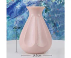 Country style flower vase flower pot decorative vase ornaments made of plastic