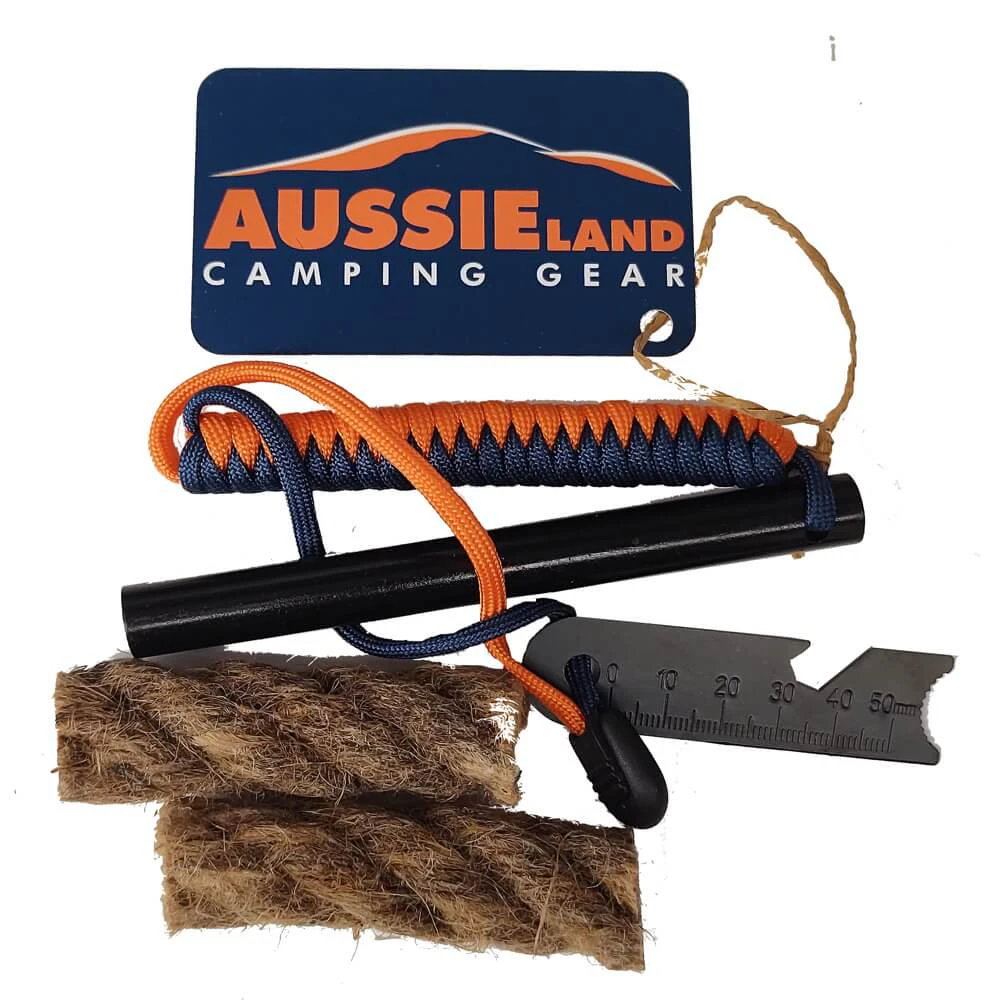 Aussie Land Surviving Fire Starter Ferro Magnesium Rod