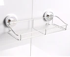 Powerful combined suction cup for shower Caddy Organizer Basket for bathroom and kitchen