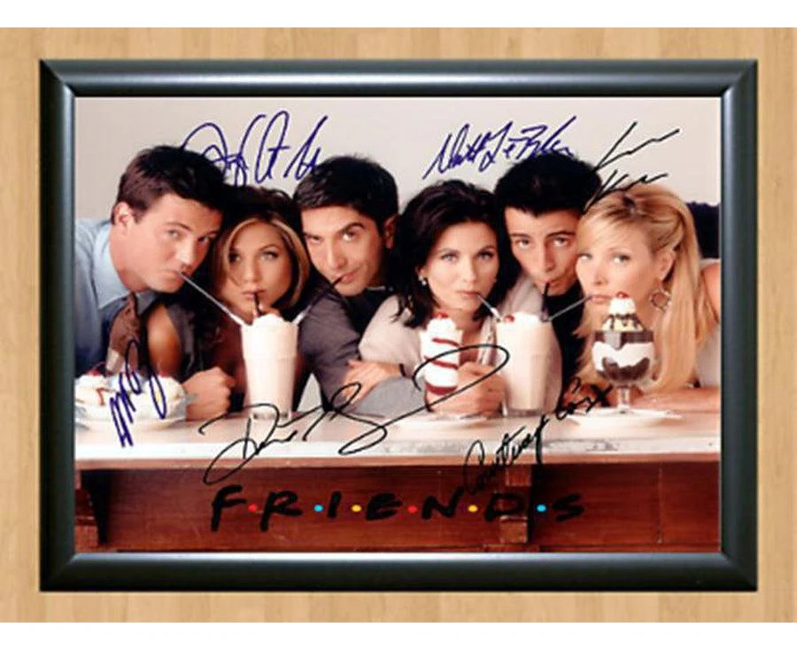 Friends Cast Signed Autographed Photo Poster Memorabilia A4