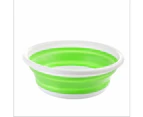 Folding Washbasin,Multifunctional Round Washbasin,Collapsible,Color:Style9