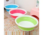 Folding Washbasin,Multifunctional Round Washbasin,Collapsible,Color:Style9