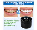 Activated Charcoal Teeth Whitening Powder [Free Bamboo Toothbrush] Natural Teeth Whitening 60G / 2.11Oz