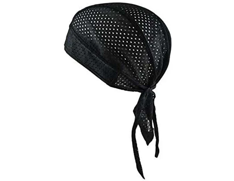Cycling Hat Mesh Breathable Headwear Sports Hiphop Headwear Quick Dry Sun  Running Headwear