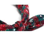 4Pcs Christmas Bowknot Headbands