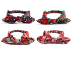 4Pcs Christmas Bowknot Headbands