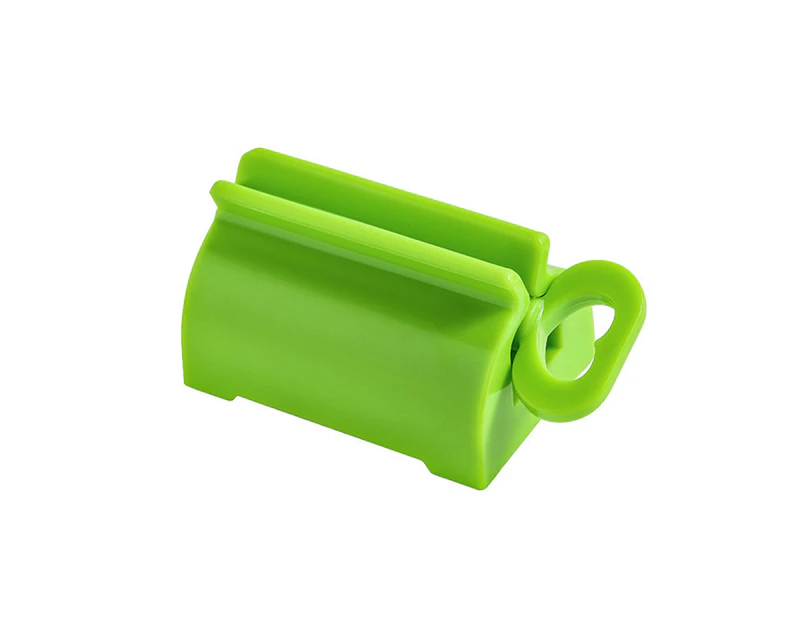 Toothpaste Squeezer Rotary Rod Labor-saving ABS Manual Lazy Toothpaste Tube Clip Bathroom Accessories - Green