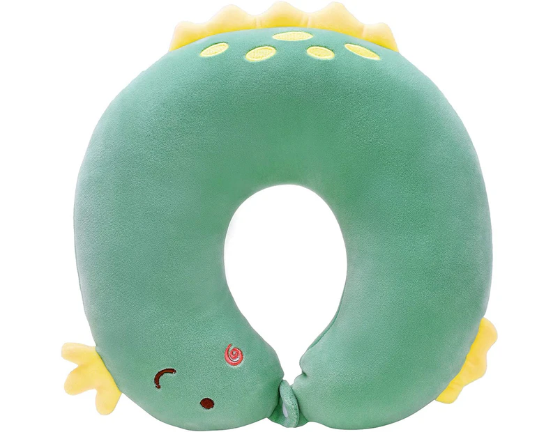 Kids Travel Pillow Animal Neck Pillow Support U Shaped Cushion Plush for Airplane Train