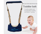 Adjustable Children'S Toddler Belt Learning To Walk, Baby Toddler Aid Belt, Help Walking, Children'S Toddler Assistant,Navy Blue