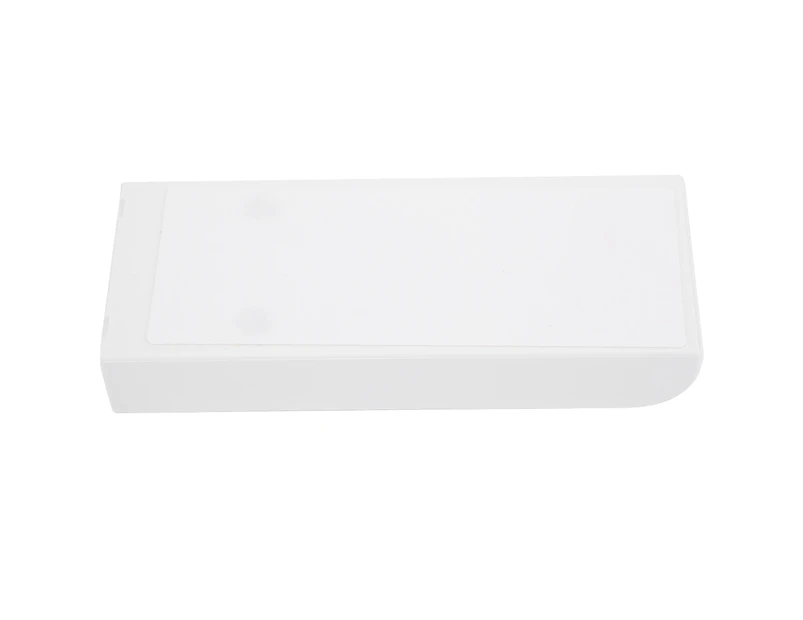 Under Paste Desk Organizer White ABS Plastic Desk Storage Box Stationery Office Supplies