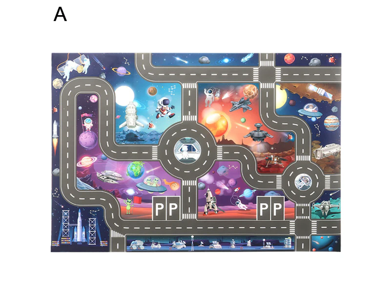 Convenient Playing Mat Widely Use Fabric Educational Waterproof Playing Rug Toy for Kids