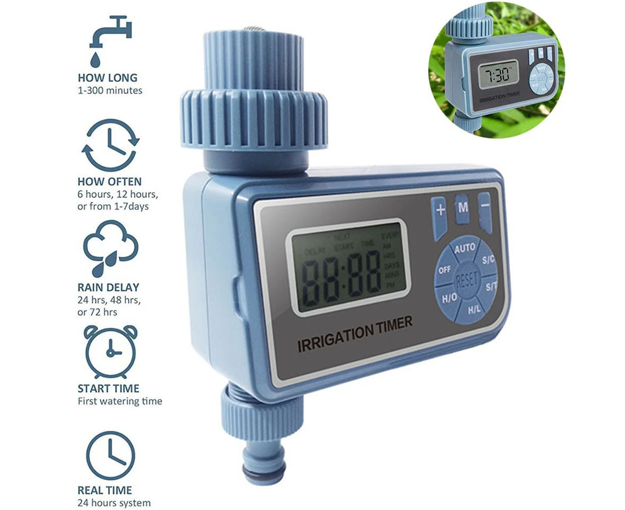 Sprinkler Timer Digital Water Timer Auto&Manual Mode Hose Timer