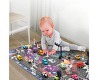 Convenient Playing Mat Widely Use Fabric Educational Waterproof Playing Rug Toy for Kids