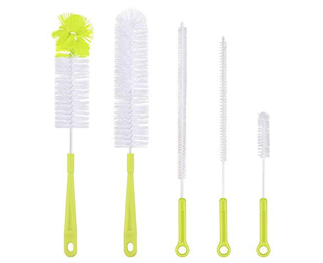 Long Bottle Cleaning Brush,Long Handle Bottle Cleaner Pot Brush Dish Vegetable Brush