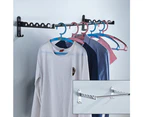 Clothes Hanger Stainless Steel Wall Mounted Clothing Hanger Holder