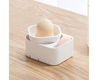 1 Piece of Beauty Sponge Holder Makeup Sponge Blender Case Makeup Powder Puff Drying Container Dryer Organizer Display Stand Washable Reusable White