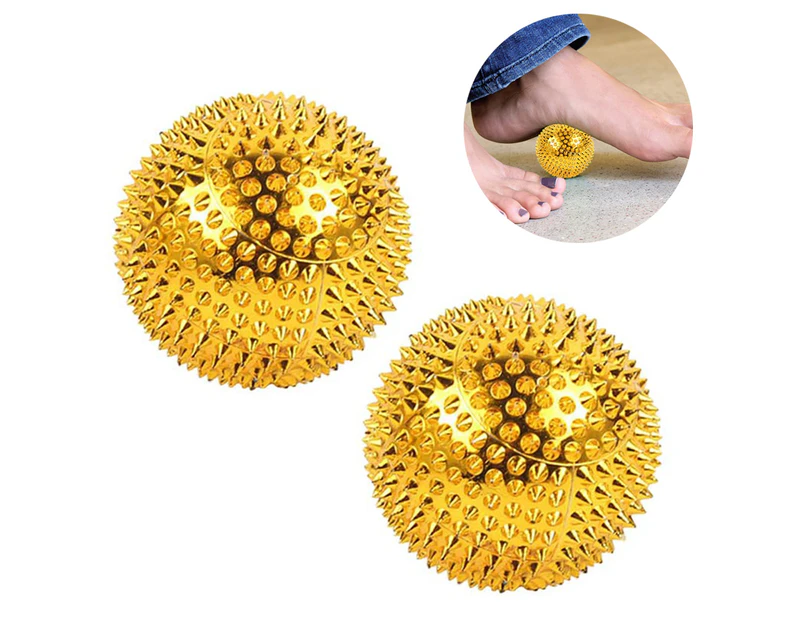 Spiky Hard Massage Ball - Plantar Fasciitis, Muscle Soreness Massage Ball-4.7cm