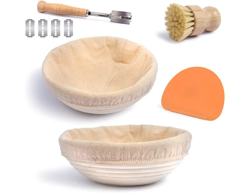 1pcs Bread Proofing Basket Set (Round) -  Bread Proofing Baskets,Proofing Baskets for Sourdough -