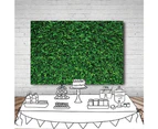 Green Leaves Backdrop Grass Wall Safari Birthday Party Decorations Banner Photo Booth Backdrop Hedge Grass Photography Backdrop