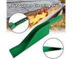 Cleaning Shovel Multifunctional Wide Mouth Design Plastic Perforated Gardening Shovel Scoop for Daily Used-Atrovirens