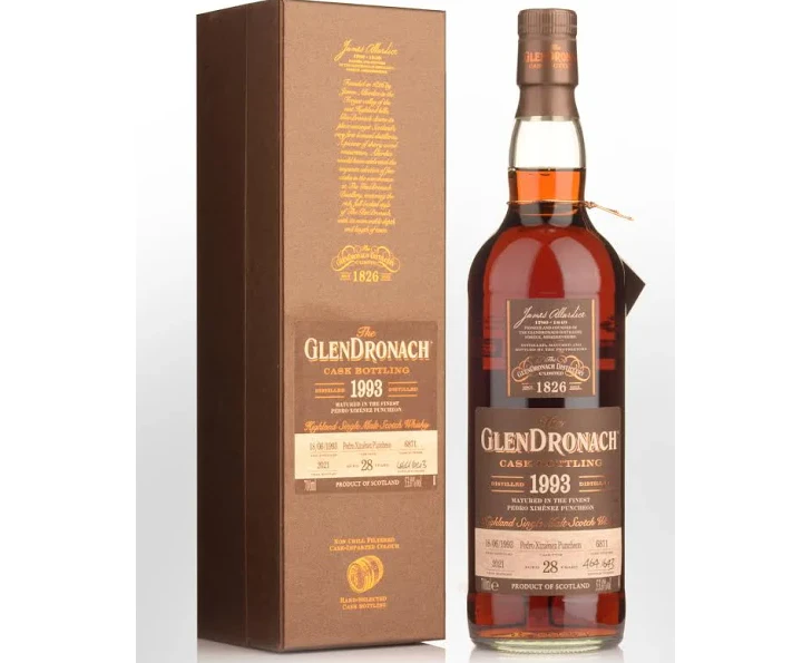 Glendronach 28YO 1993 Cask 6871 Batch 19 53% - 700ml