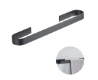 Towel Rail Towel Holder Bath Towel Rail Without Drilling,no Towels-Black50cm