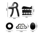 Grip Strength Trainer Kit (5 Pack), Hand Grip Strengthener Kit, Hand Strengthener & Grip Strength Kit - Hand Exerciser Grip Strengthener Kit