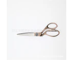 Westcott 8" Stainless Steel Gold Scissors for Office & Home -Silver