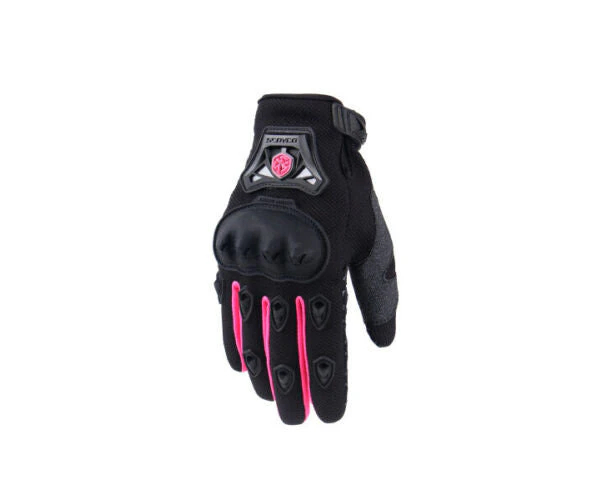 Street Motorcycle Gloves Racing Durable Motorbike Gloves Dirt Bike Scoyco - Pink