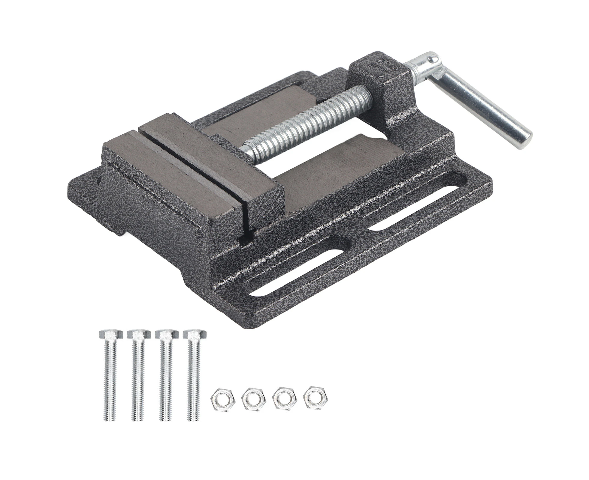 Flat Drill Press Vise American Style Accurate Mini Bench Vise For Home Mechanical Maintenance