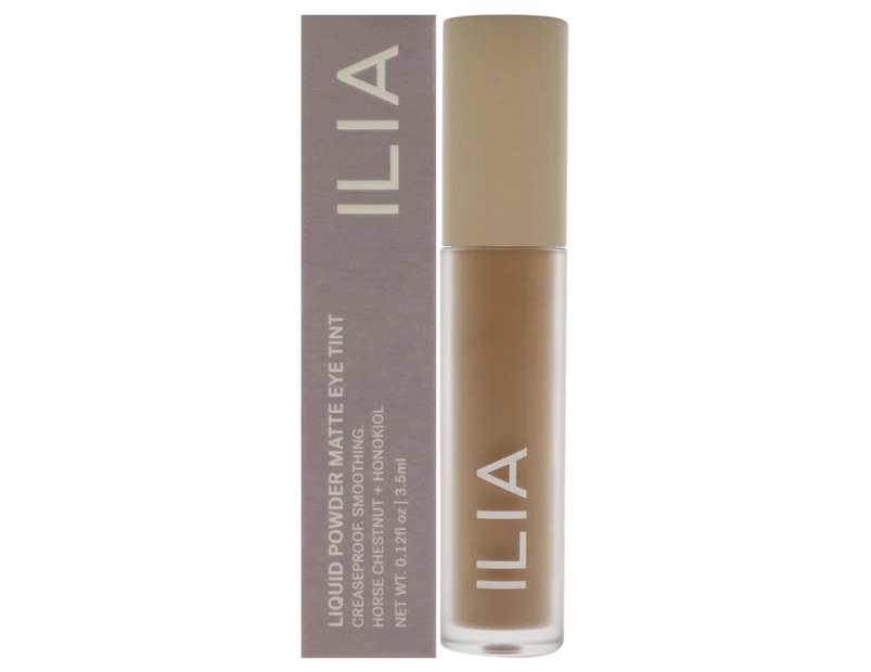 ILIA Beauty Liquid Powder Matte Eye Tint - Adobe for Women 0.12 oz Eye Shadow Variant Size Value 0.12 oz