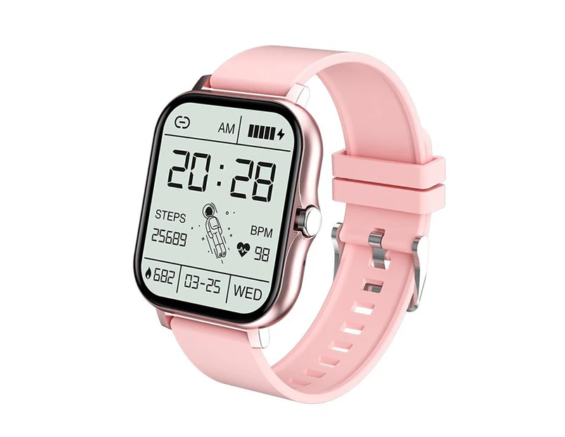 For Xiaomi Samsung Android Phone Reloj Inteligente Mujer Custom Dial Smart watch Women Bluetooth Call  Smart Watch Men +Box - Pink4