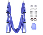 Aerial yoga swing set, yoga hammock flying trapeze yoga kit