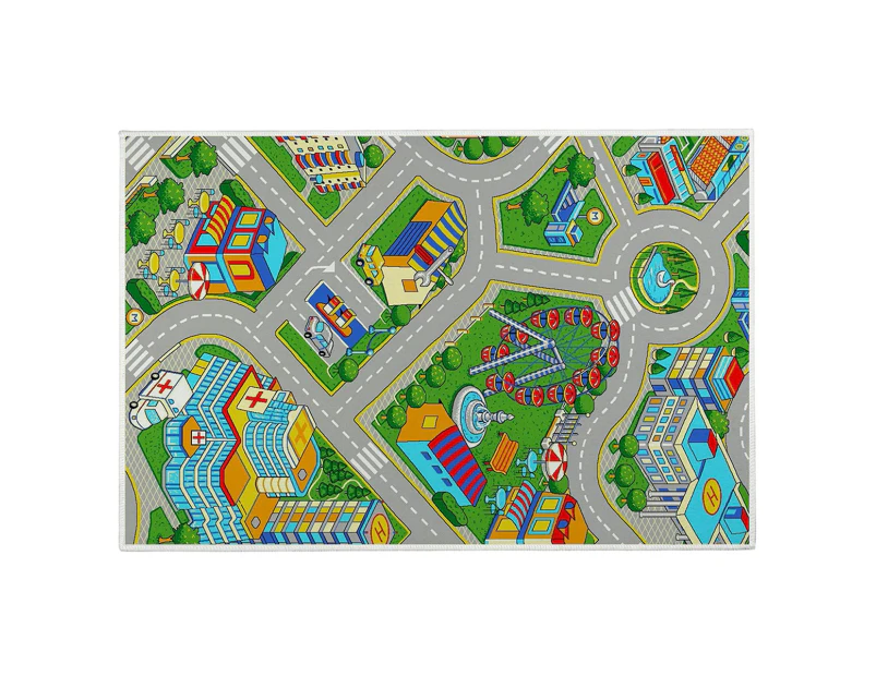 Children'S Carpet Play Mat Suitable For Playing With Cars And Toys - Play, Learn And Have Fun Safely,Style3