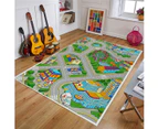 Children'S Carpet Play Mat Suitable For Playing With Cars And Toys - Play, Learn And Have Fun Safely,Style3