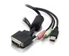 Serveredge 2-Port USB/DVI Cable KVM Switch [KP02UDA]