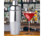 Cocktail Shaker 550 / 750ML, Barshaker Mixer Stainless Steel Bartender Set Accessories for Families, Bars Christmas Party