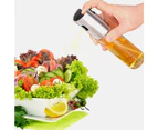 Cooking Spray Bottle，304 Glass Spray Bottle 2Pcs,2Pcs Olive Oil Sprayer For Cooking, Oil Mister Dispenser Bottle For Kitchen