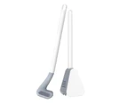 Toilet Brush, Golf Toilet Brush with Holder, Long Handled Toilet Brush, Flexible Toilet Brush, Silicone Golf Head Toilet Bowl Brush