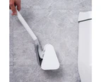 Toilet Brush, Golf Toilet Brush with Holder, Long Handled Toilet Brush, Flexible Toilet Brush, Silicone Golf Head Toilet Bowl Brush