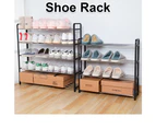 BJWD Shoe Rack Storage Organizer Shelf Stand Shelves 5 Tiers Layers Shoe Storage