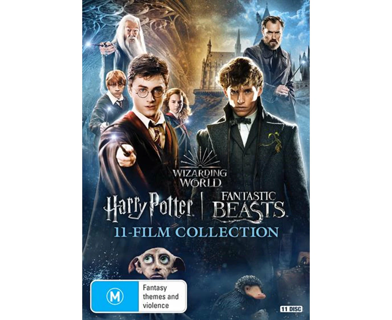 Harry Potter Fantastic Beasts 11 Film Collection Dvd