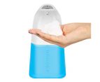 Portable Automatic Infrared Sensor Foam Soap Dispenser Container Hand Washer-Blue